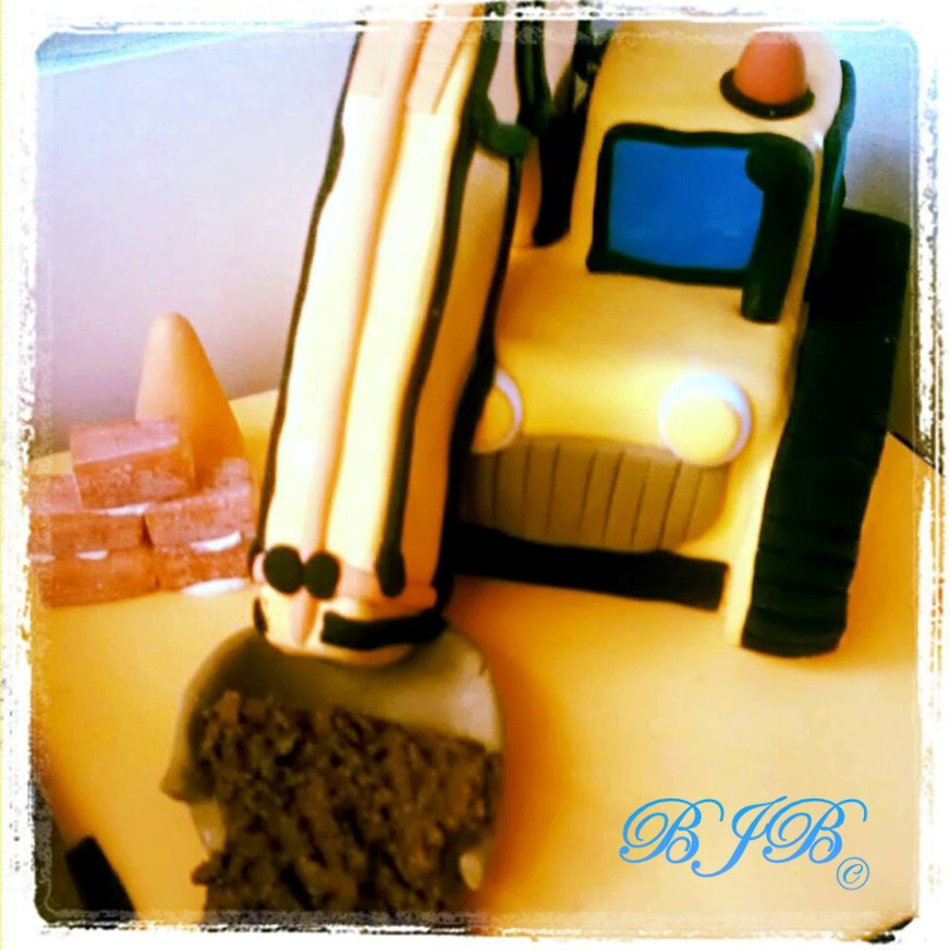 Digger cake for Nico